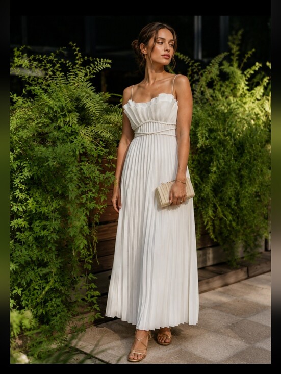 Acler Dresses & Skirts - Acler Sanna Pleated Maxi Dress